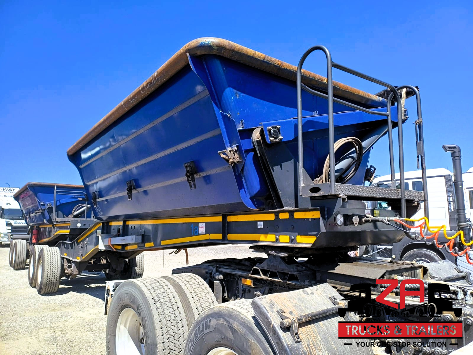 2021 LEADER 20 CUBE SIDE TIPPER TRAILER #53339